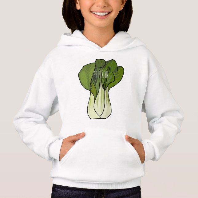Cartoon-Abbildung Hoodie (Vorderseite)