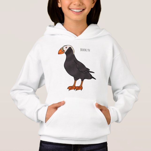 Cartoon-Abbildung Hoodie (Vorderseite)