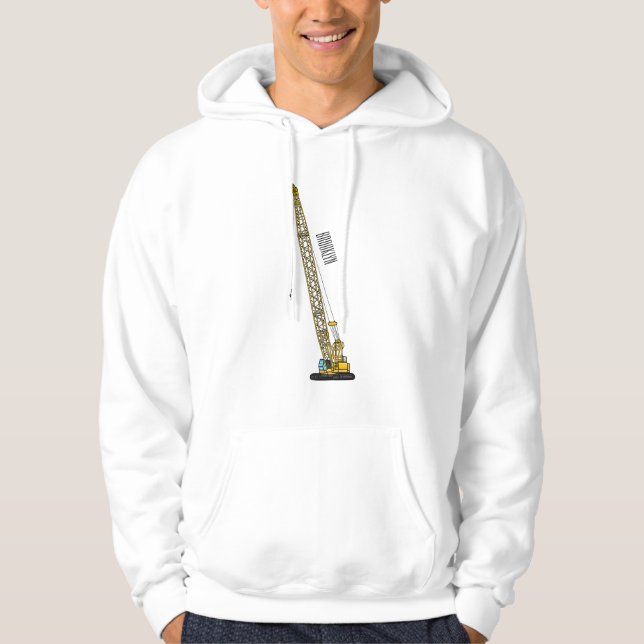Cartoon-Abbildung Hoodie (Vorderseite)