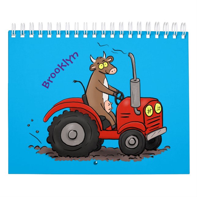 Cartoon-Abbildung Kalender (Titelbild)