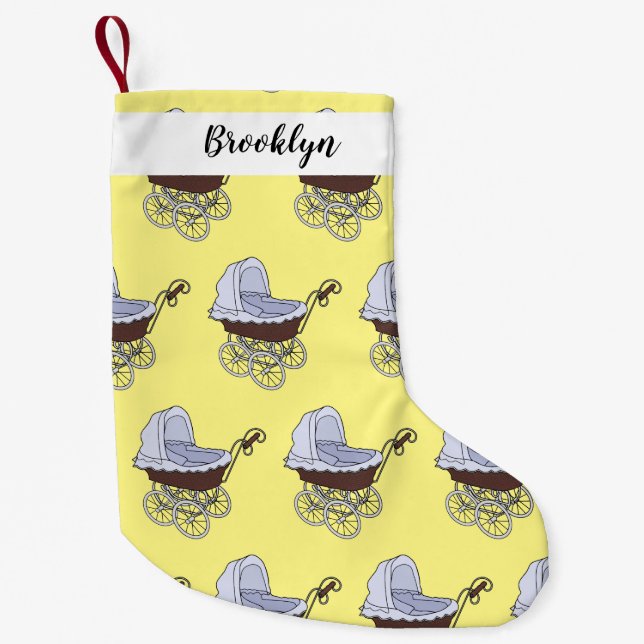 Cartoon-Abbildung Kleiner Weihnachtsstrumpf (Vorderseite)