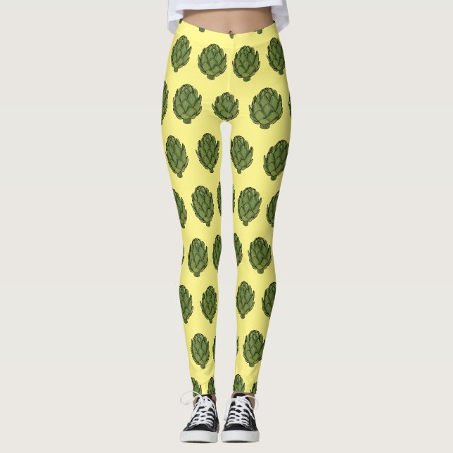 Cartoon-Abbildung Leggings (Vorderseite)