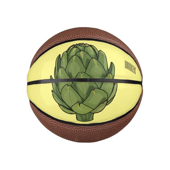 Cartoon-Abbildung Mini Basketball (Vorderseite)