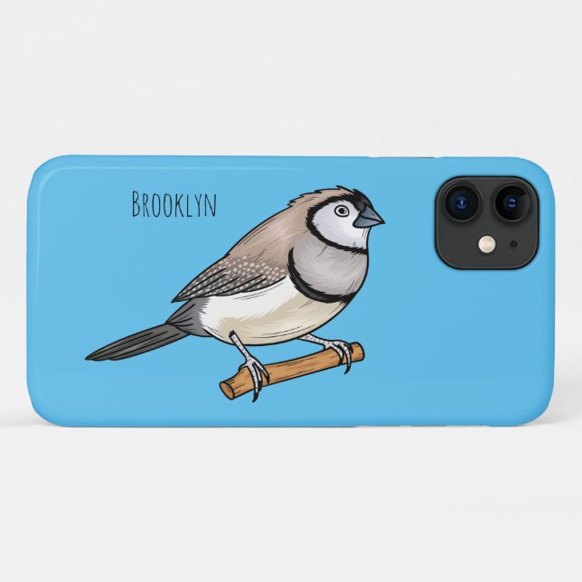 Cartoon-Abbildung mit Doppelbarsch Case-Mate iPhone Hülle (Rückseite (Horizontal))