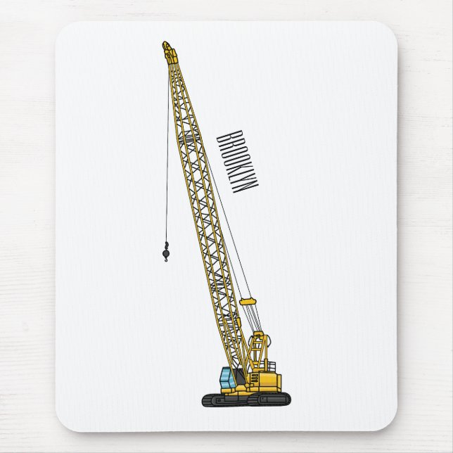 Cartoon-Abbildung Mousepad (Vorne)