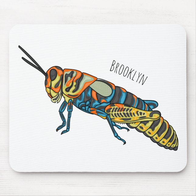 Cartoon-Abbildung Mousepad (Vorne)