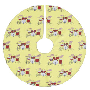 Cartoon-Abbildung Polyester Weihnachtsbaumdecke