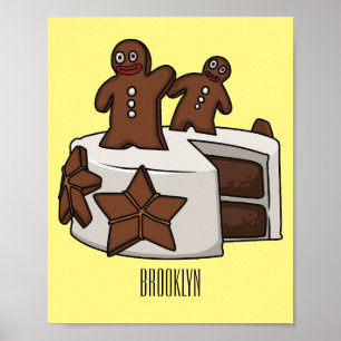 Cartoon-Abbildung Poster