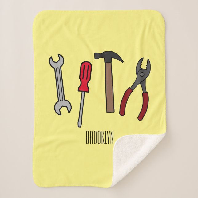 Cartoon-Abbildung Sherpadecke (Vorderseite)