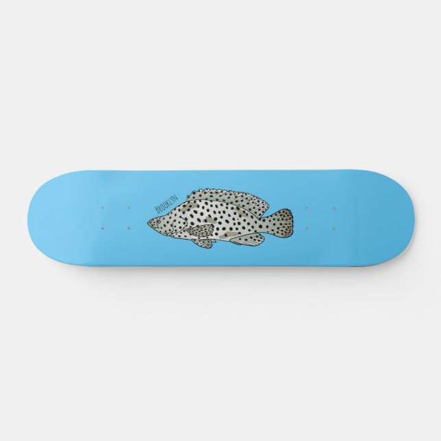 Cartoon-Abbildung Skateboard (Horizontal)