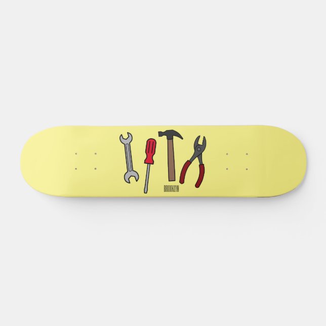 Cartoon-Abbildung Skateboard (Horizontal)