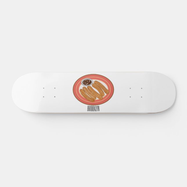 Cartoon-Abbildung Skateboard (Horizontal)