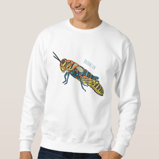 Cartoon-Abbildung Sweatshirt (Vorderseite)