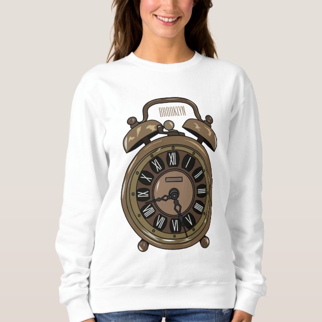 Cartoon-Abbildung Sweatshirt (Vorderseite)