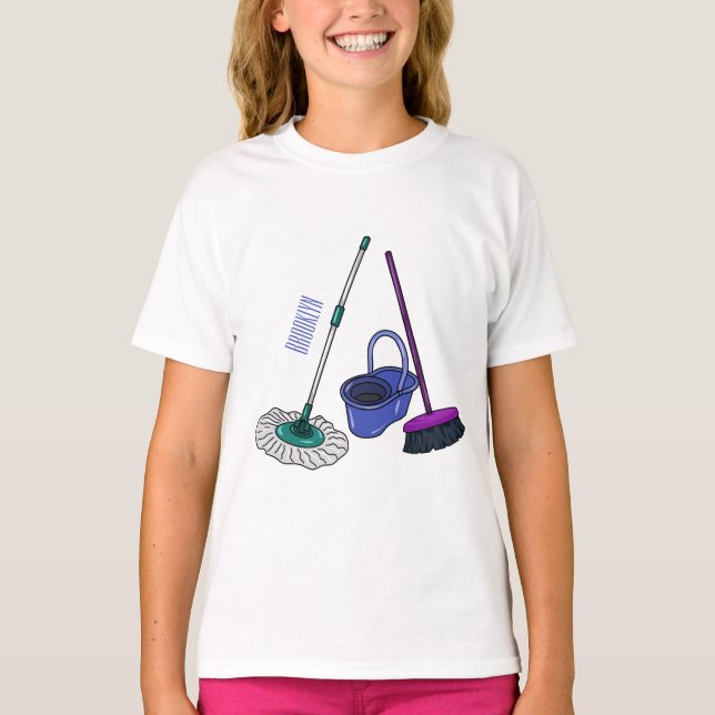 Cartoon-Abbildung T-Shirt (Vorderseite)