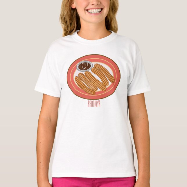 Cartoon-Abbildung T-Shirt (Vorderseite)