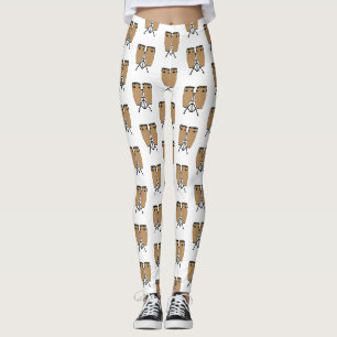 Cartoon-Abbildung von Bongo-Trommel Leggings