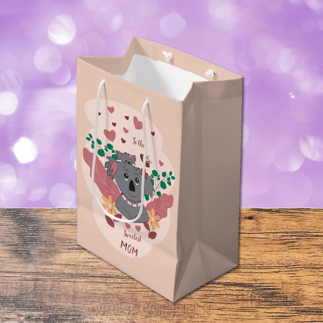 Cartoon adorable Sac cadeau Koala (Créateur téléchargé)