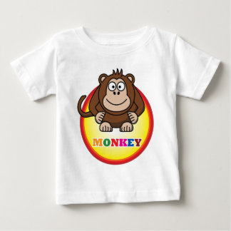 Cartoon-Affe Baby T-shirt