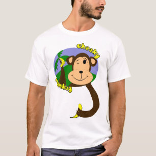 Cartoon-Affe T-Shirt