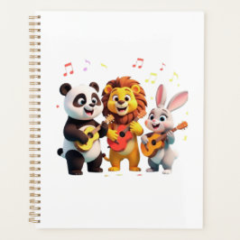🎵 Cartoon Animal Music Party – Fun & Cute Musical Planer