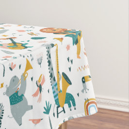 Cartoon Animals Band Tischdecke