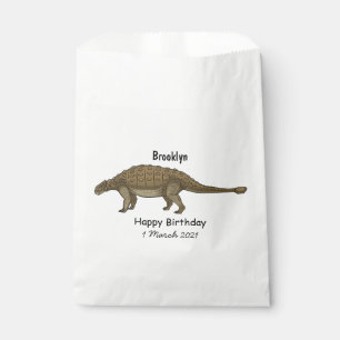 Cartoon Ankylosaurus Geschenktütchen