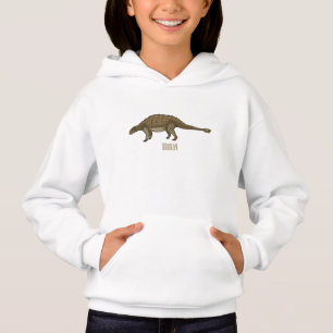 Cartoon Ankylosaurus Hoodie