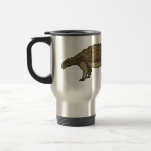 Cartoon Ankylosaurus Reisebecher