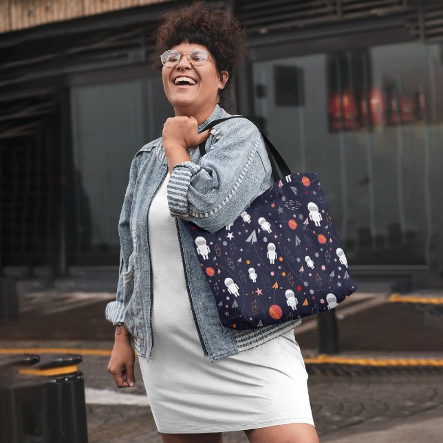 Cartoon-Astronauten Tasche (Von Creator hochgeladen)