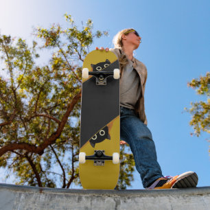 Cartoon-Augen Skateboard