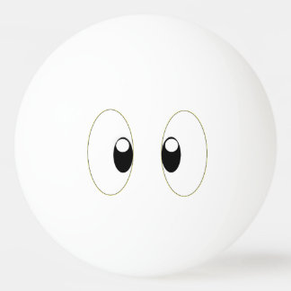 CARToon-AUGEN Tischtennisball