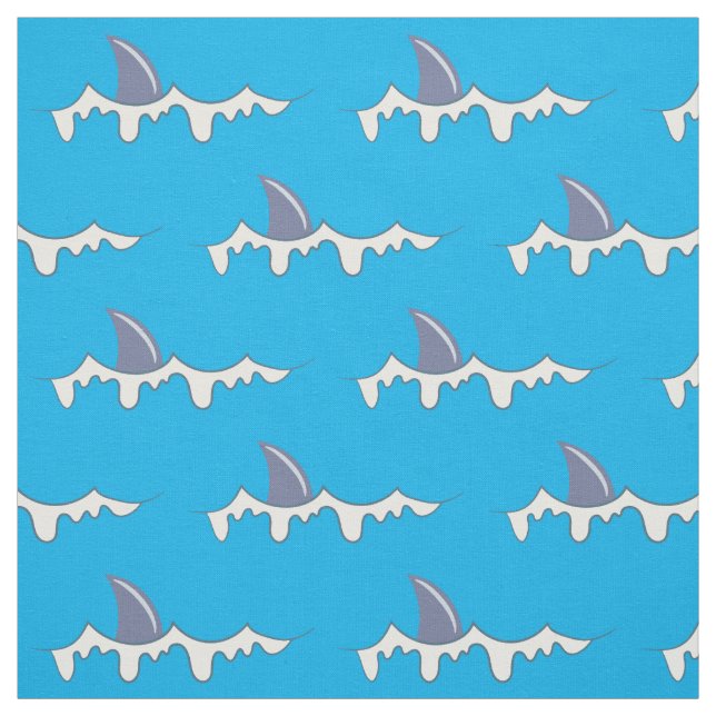 Cartoon aus Haifisch Stoff (Muster)