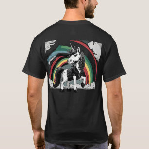 Cartoon aus Schwermetall mit Rocker Vibes Fun T-Shirt
