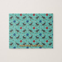 Cartoon Australischer Rinderhund