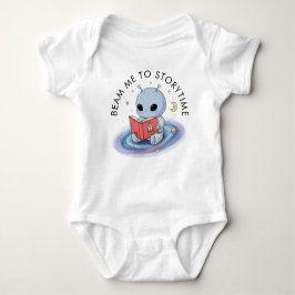 Cartoon Baby Alien Bodysuit Baby Strampler