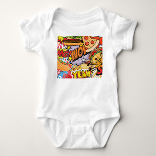 Cartoon Baby Strampler