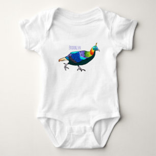 Cartoon Baby Strampler
