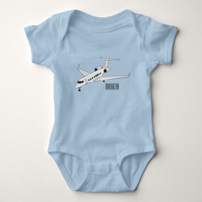 Cartoon Baby Strampler (Vorderseite)