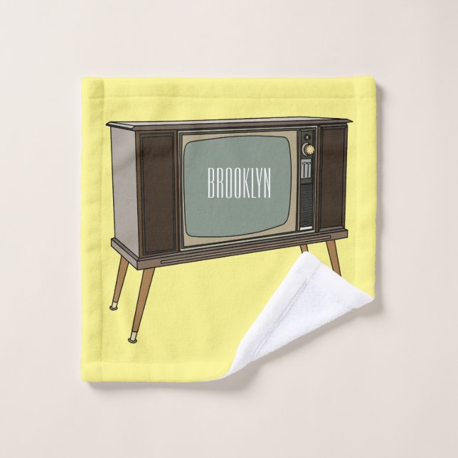 Cartoon Badhandtuch Set (Waschlappen)