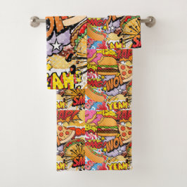 Cartoon Badhandtuch Set