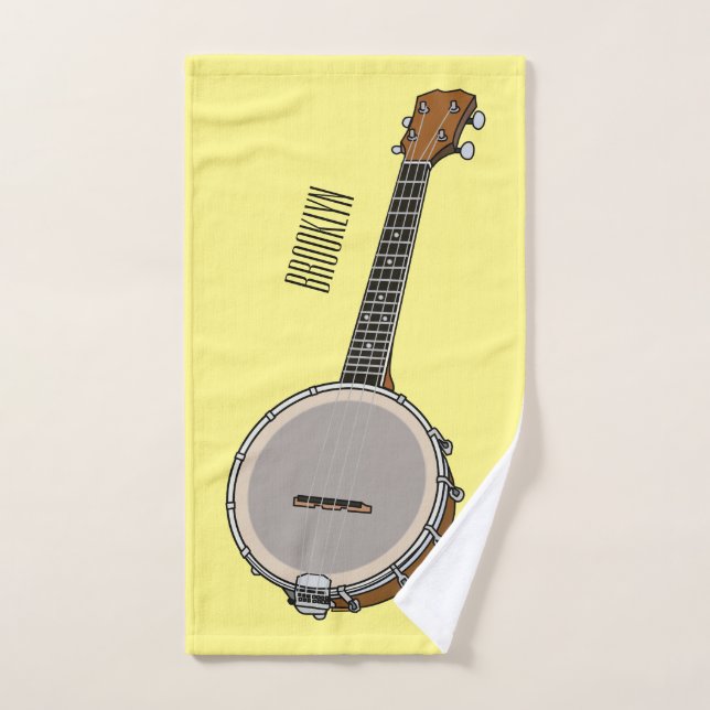 Cartoon Banjo Badhandtuch Set (Handtuch)