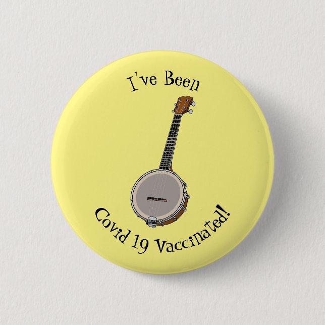 Cartoon Banjo Button (Vorderseite)