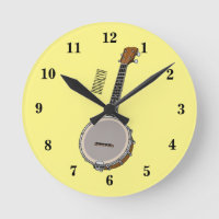 Cartoon Banjo