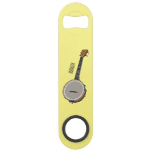 Cartoon Banjo Speed Flaschenöffner