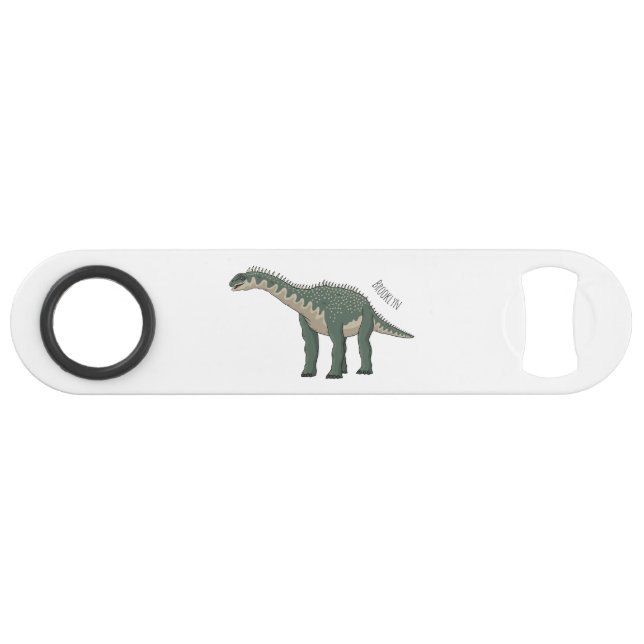 Cartoon Barapasaurus Speed Flaschenöffner (Vorderseite (Horizontal))