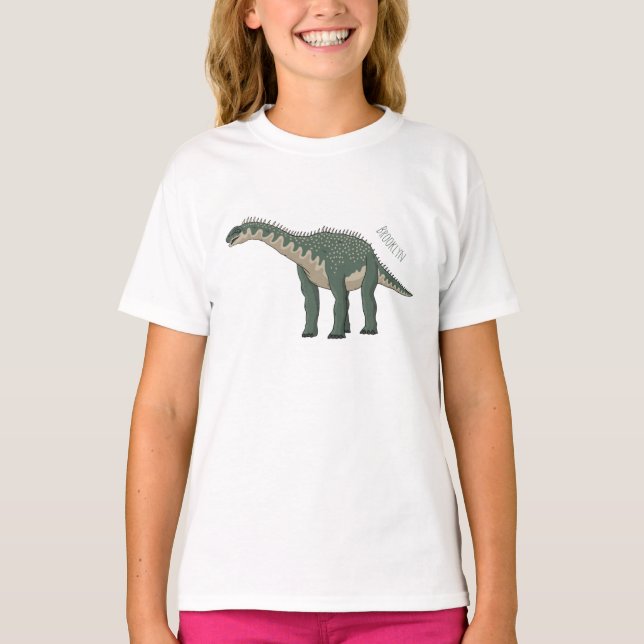 Cartoon Barapasaurus T-Shirt (Vorderseite)
