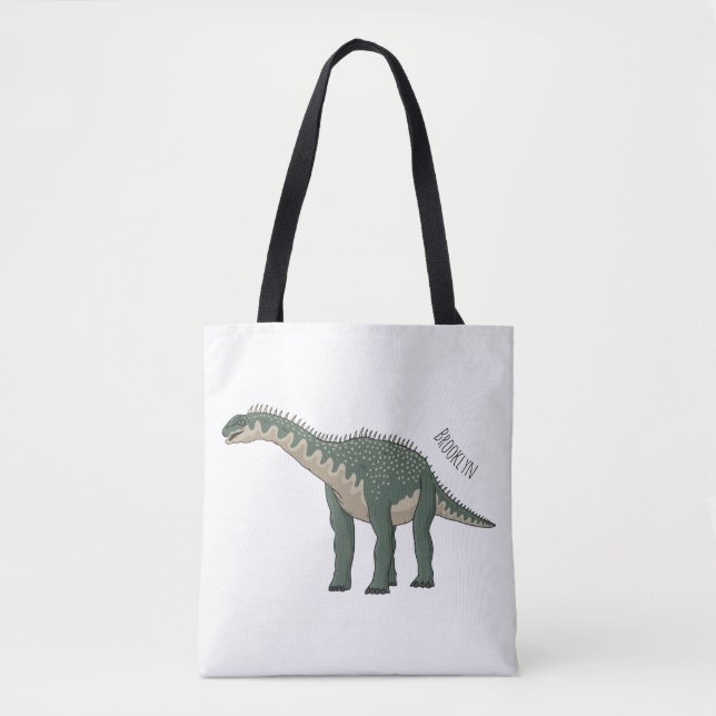 Cartoon Barapasaurus Tasche (Vorderseite)