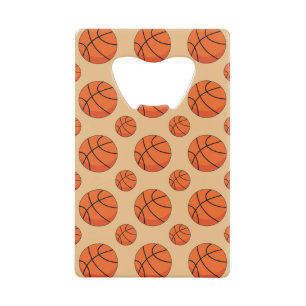 Cartoon Basketball Ball Geldbeutel Flaschenöffner