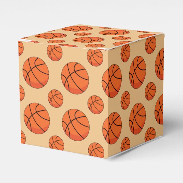 Cartoon Basketball Ball Geschenkschachtel (Vorderseite)